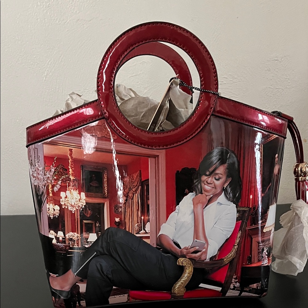 Elegant Red Women's Tote Bag